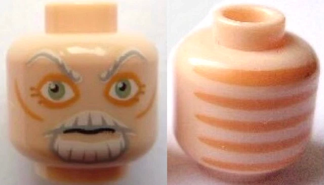 LEGO 3626pb0622 STAR WARS Ki-Adi-Mundi Minifigure, Head Alien SW Cerean with Lig