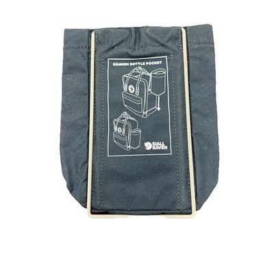 Fjallraven Kanken Bottle Pocket Blue For Backpacks