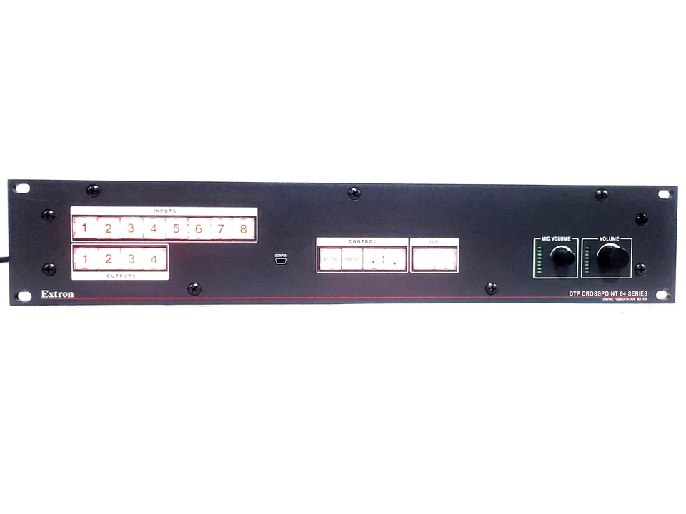 Матричный переключатель Extron DTP CrossPoint серии 84 - Изображение 2 из 4
