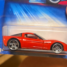 Hot Wheels First Editions C6 Corvette 2004 1:64 Diecast Car Red Unopened