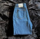 NWT - New LOFT Women’s Curvy Straight Blue Denim Jeans Size 29 - High Rise  — photo 6