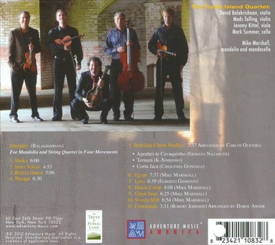 TURTLE ISLAND STRING QUARTET/MIKE MARSHALL (GUITAR/MANDOLIN) - MIKE MARSHALL & T