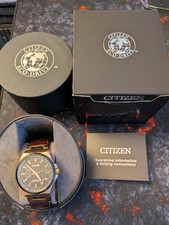 Citizen World Perpetual A-T Eco-Drive Men's Watch - CB0168-08E