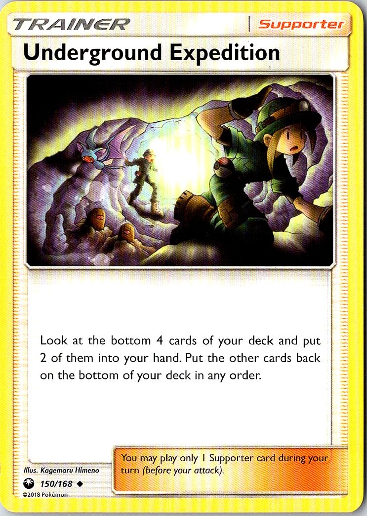 Underground Expedition Pokemon Celestial Storm 150/168 LP