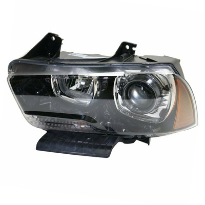 CAPA For 11-14 Charger Front HID Headlight Headlamp w/Bulb & Ballast Left Side