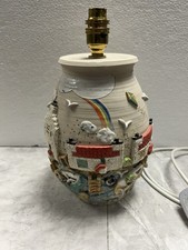 Rare Donald McIntyre D.A. Weeneuk Ceramics Scottish Studio Pottery Table Lamp