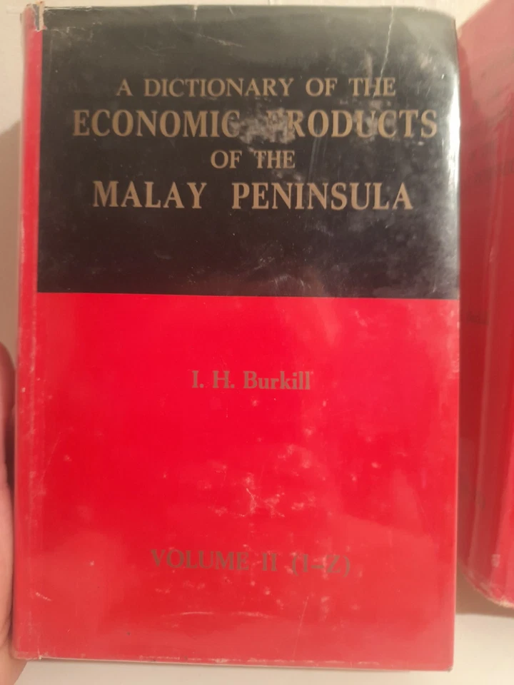 I. H. Burkill. Dictionary Of The Economic Products Of The Malay Peninsula. 1966 - Image 3 of 4