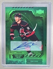Ryan Suzuki 2025 Skybox Metal Universe #141 Green Rookies RC Rookie Auto /10
