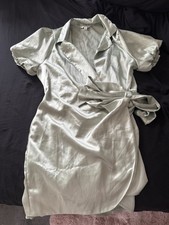 Miss Selfridges satin playsuit UK 18