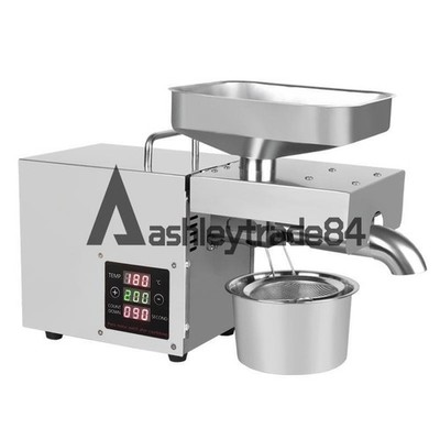 NEW Automatic Oil Press Machine Oil Extraction Extractor Expeller Peanut *wq