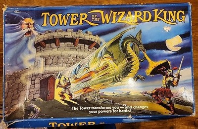 Tower of the Wizard King Incomplete Game by Parker Brothers 1993 READ