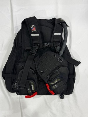 Zeagle Covert XT BCD Back Inflate Travel Scuba Buoyancy Compensator Size Large