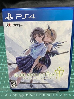Blue Reflection Tie Operation Confirmed Japan ver Used w/ Case Sony PlayStation4