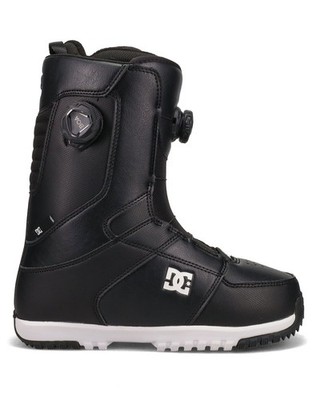 DC Control Double Boa Snowboard Boots, Men's Size 10.5, Black / White New 2026