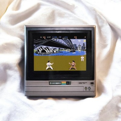 Commodore 64 C64 International Karate Retro Gaming | Kühlschrankmagnet