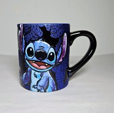 Disney Lilo And Stitch 14oz Ceramic Glitter Finish Coffee Mug/Cup Collectibles