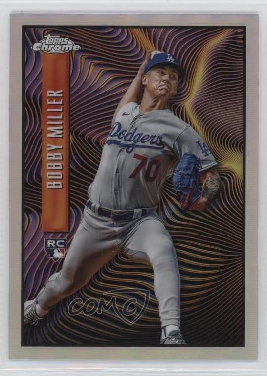 2023 Topps Chrome Update Exposé /50 Bobby Miller #TCE-35 1f0y