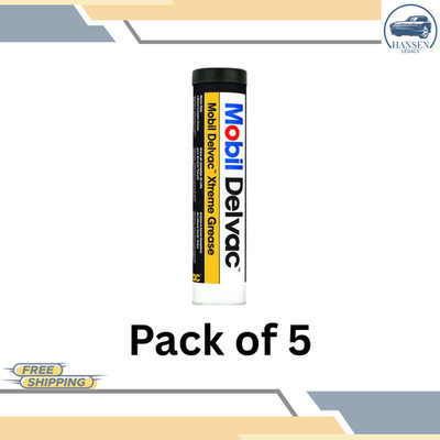 Mobil Extreme Service Grease, 13.7 oz, Cartridge, Orange - Pack of 7