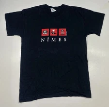 Vintage 80s 90s Nimes France Graphic T Shirt Travel Tourist Single-Stitch Sz M