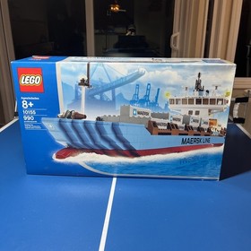 LEGO Exclusive 10155 Creator Expert Sculptures Maersk Line Container Ship Age 8+