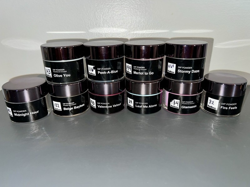 Nailboo - Lot of 10 Dip Powder Colors