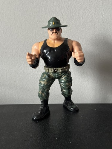WWF WWE Hasbro Wrestling Figure. Series 3: Sgt Sla...