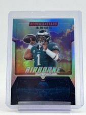 JALEN HURTS 2025 ROOKIES & STARS AIRBORNE SILVER PRIZM #3 EAGLES Q2277
