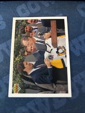 1991-92 Upper Deck - Mario Lemieux, George H.W. Bush #47 2006