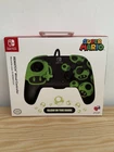 Nintendo Switch - PDP Super Mario Wired controller 1-UP Glow in the dark New