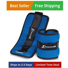 Ankle/Wrist and Arm/Leg Weights Set of 2, Adjustable Strap 1 lb-5 lb, Adjusta...
