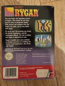 Rygar Nintendo NES Boxed With Manual