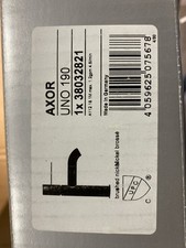 Axor Uno Loop 38032821 1.2 GPM Brushed Nickel Bathroom Faucet - German Engineere