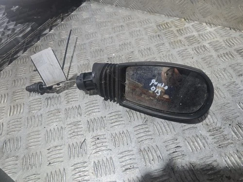 FIAT PUNTO MK2 99-12 DOOR WING MIRROR MANUAL DRIVERS SIDE RIGHT IN MATT BLACK