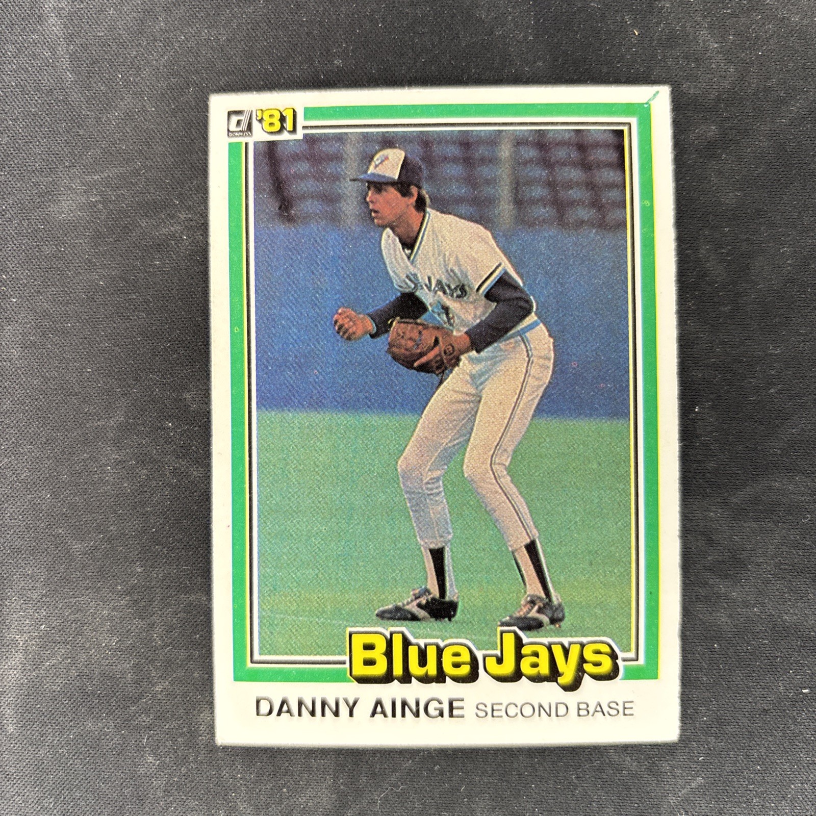 1981 Donruss Danny Ainge Rookie RC Baseball Card #569