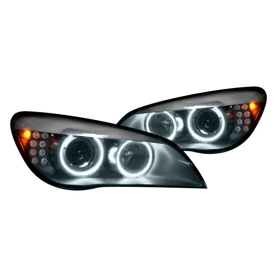 LED Halo Headlights Factory Surface Add On Custom Lights White 2626-001 Foto 3 de 4