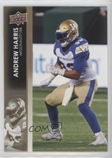 2022 Upper Deck CFL Gold Andrew Harris #118 0n8