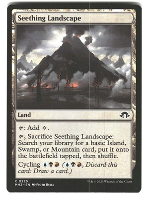 Seething Landscape 225 Common Modern Horizons 3 Magic: The Gathering Near Mint