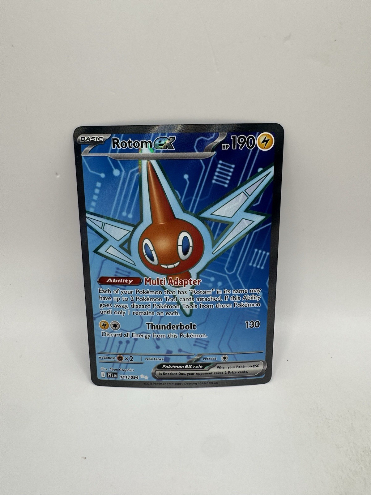 Rotom ex - 111/094 - Phantasmal Flames - Ultra Rare - NM