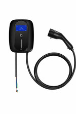 7KW EV Charger 32A Wall Mounted Type 2 – Smart WiFi Wallbox with RFID, APP & PEN