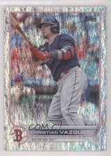 2022 Topps Series 1 Foilboard 176/390 Christian Vazquez #63 8d2