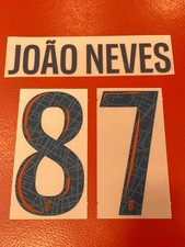 Flocage officiel Joao Neves N°87 ligue 1 PSG 24/26 Away vendeur pro