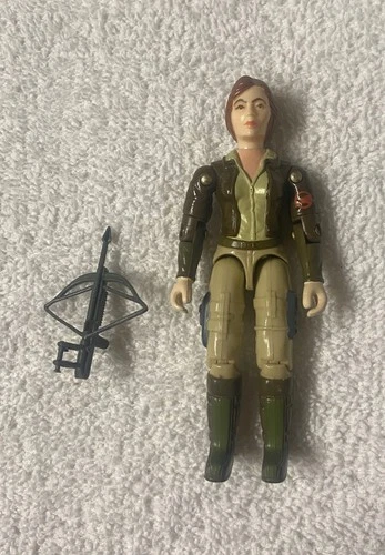 1983 Vintage GI Joe Cobra Lot Cover Girl Figure Wolverine Driver 110% Complete