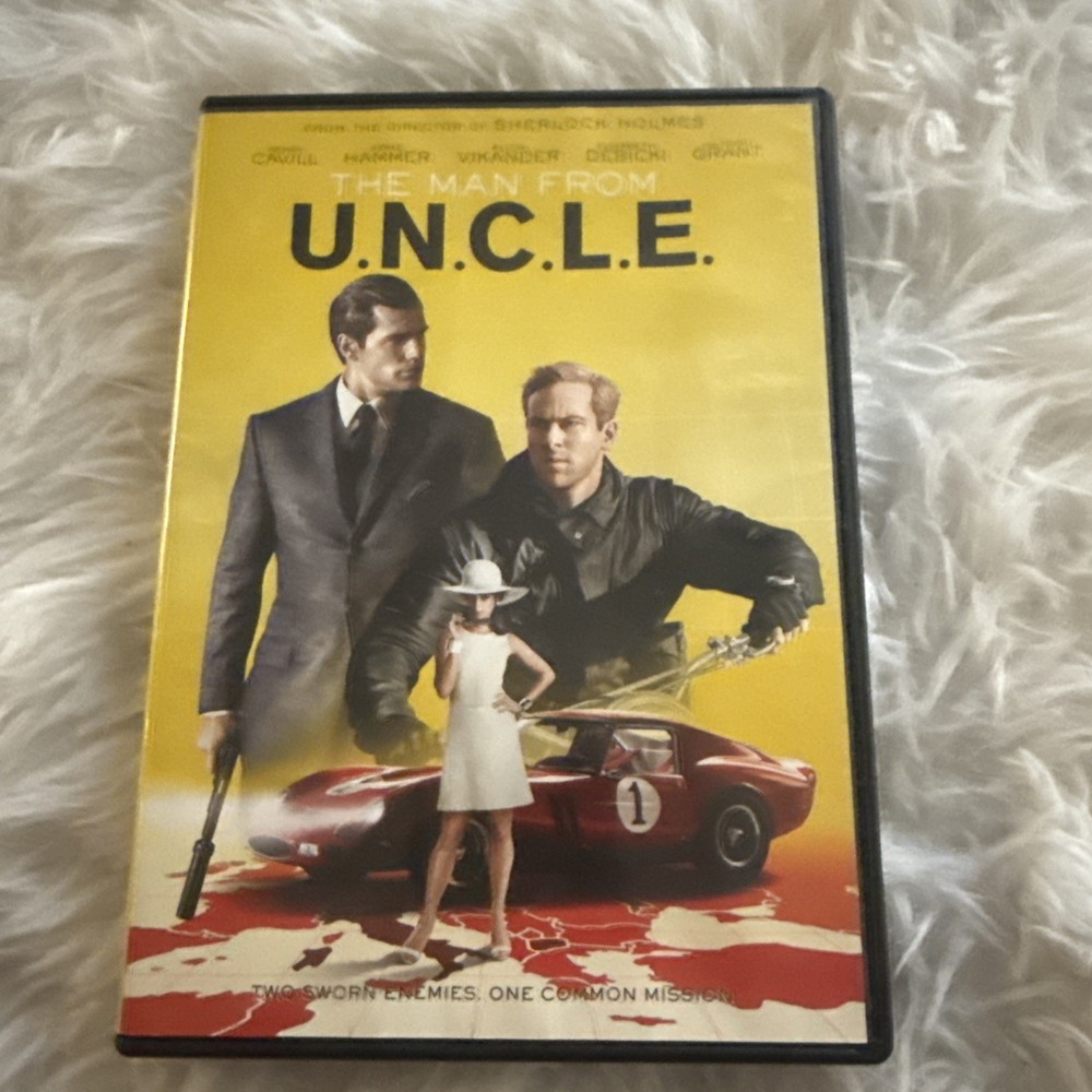 The Man from U.N.C.L.E. 2015 DVD Spy Action Thriller Movie