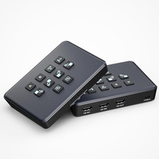 Video Switcher for Live Streaming, Dual 4K HDMI Input Capture Card for Stream...