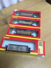 4 x Hornby 00 Scale Seacow Ballast Wagons R6288A/B/2xE (see description)
