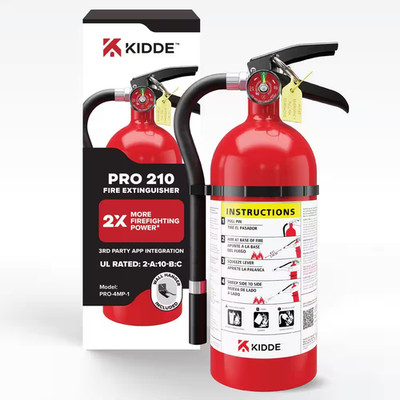 Pro 210 Rechargeable 2-A:10-B:C Class ABC 4 Lb. Fire Extinguisher 21030918