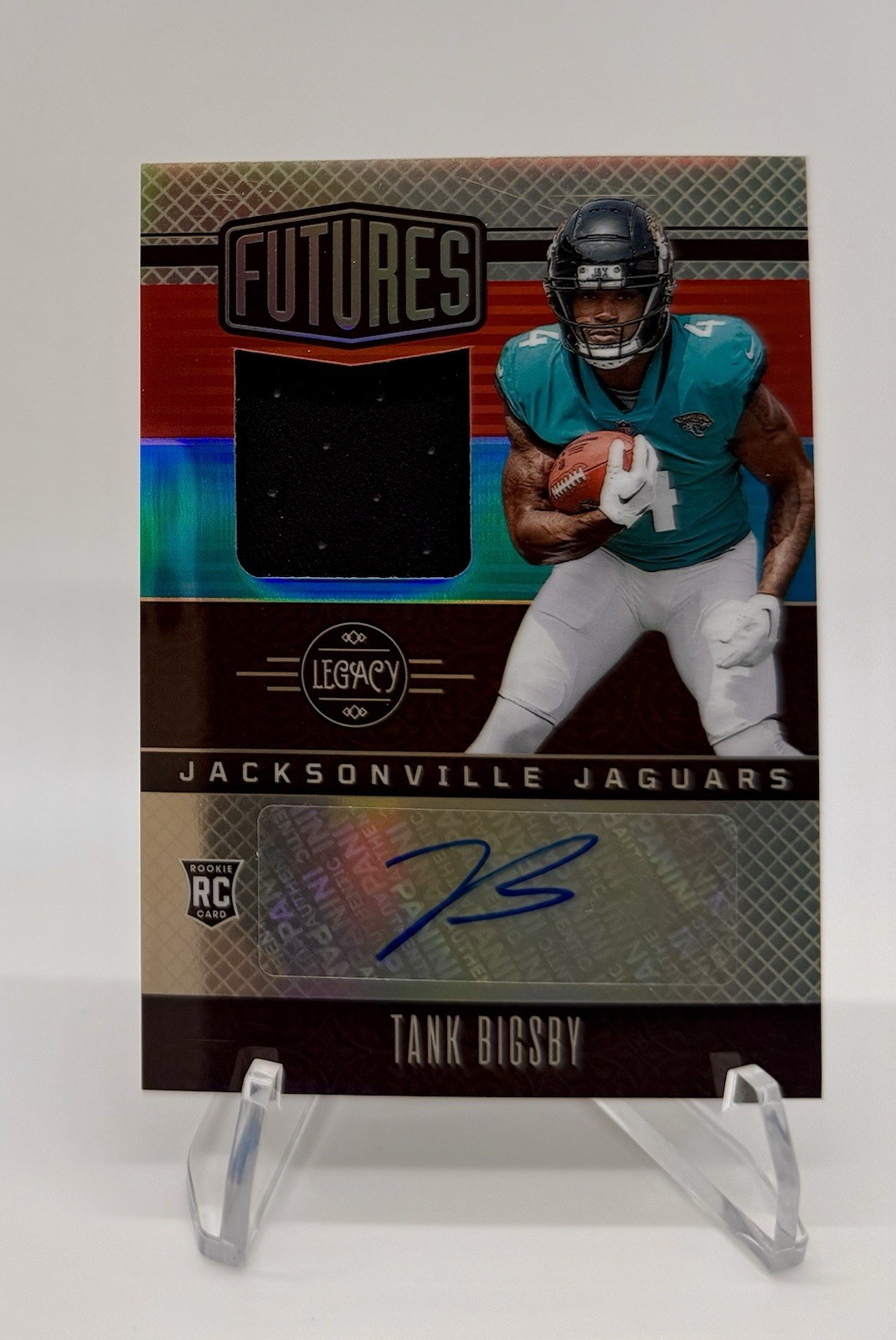 Tank Bigsby Panini Legacy Futures Patch Autograph #FAPS28 Base