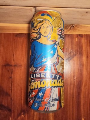 Arizona Liberty Lemonade Fruit Juice Cocktail 22oz Big Can Unopened