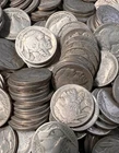 Lot of 6 BUFFALO  Nickel Coins 1913-1938 Mixed Full Dates 🔥Great Deal🔥