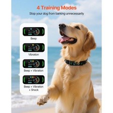 Dog Bark Collar Smart Bark Collar for Large Medium Small Dogs IP67